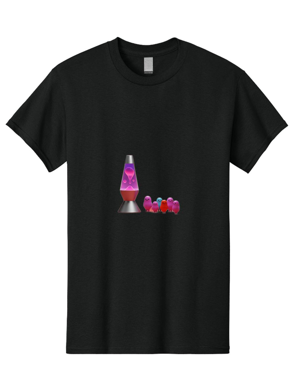 Lava-Lamp-With-Creatures Men'S Graphic Tee, 100% Cotton, Comfortable Casual Summer Wear, Machine Washable, Vintage Camera, Old Camera, Antique Camera, Black Camera, Classic Photography, Photography Equipment, Nostalgic Device, Film Camera, Bao571