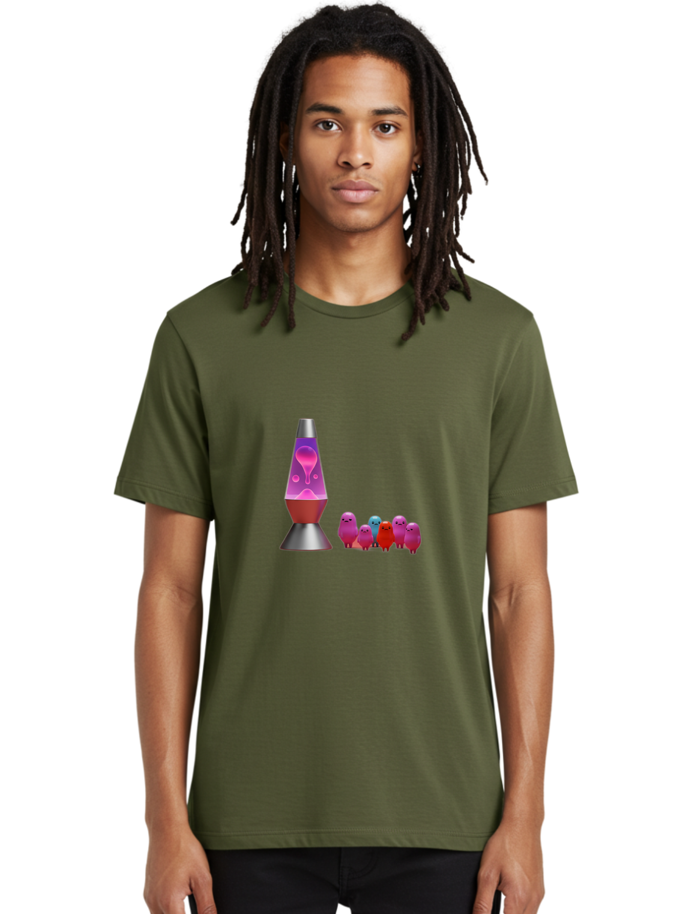 Lava-Lamp-With-Creatures Men'S Graphic Tee, 100% Cotton, Comfortable Casual Summer Wear, Machine Washable, Vintage Camera, Old Camera, Antique Camera, Black Camera, Classic Photography, Photography Equipment, Nostalgic Device, Film Camera, Bao571