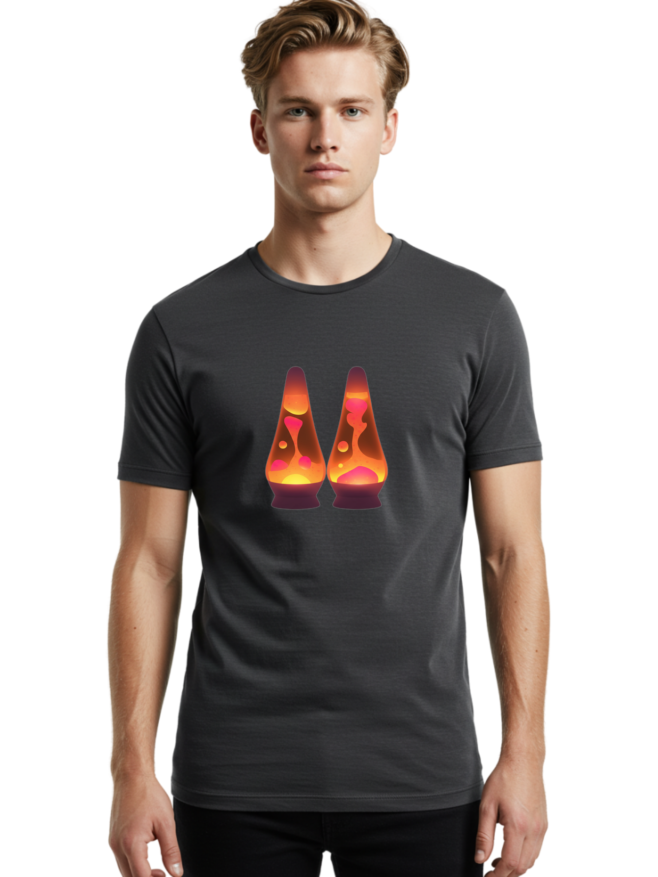 Lava-Lamps Men'S Graphic Tee, 100% Cotton, Comfortable Casual Summer Wear, Machine Washable, Vintage Camera, Old Camera, Antique Camera, Black Camera, Classic Photography, Photography Equipment, Nostalgic Device, Film Camera, Camera Art Bao574