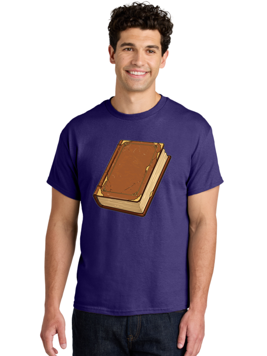 Leather-Bound-Book-2 Men'S Graphic Tee, 100% Cotton, Comfortable Casual Summer Wear, Machine Washable, Vintage Camera, Old Camera, Antique Camera, Black Camera, Classic Photography, Photography Equipment, Nostalgic Device, Film Camera, Bao577