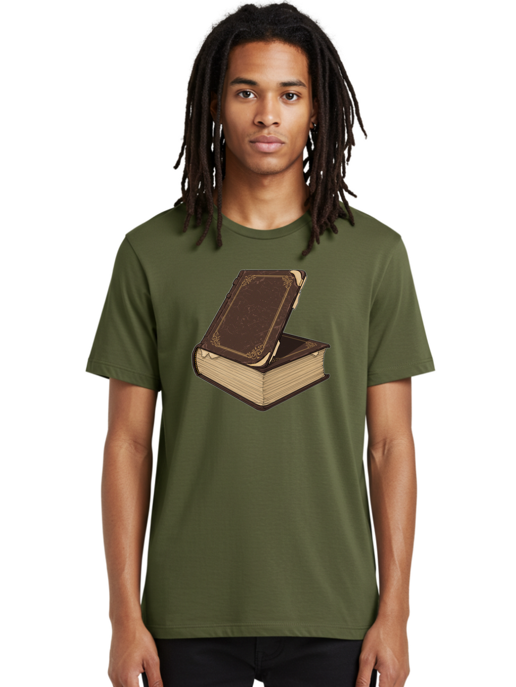 Leather-Bound-Book Men'S Graphic Tee, 100% Cotton, Comfortable Casual Summer Wear, Machine Washable, Vintage Camera, Old Camera, Antique Camera, Black Camera, Classic Photography, Photography Equipment, Nostalgic Device, Film Camera, Bao579