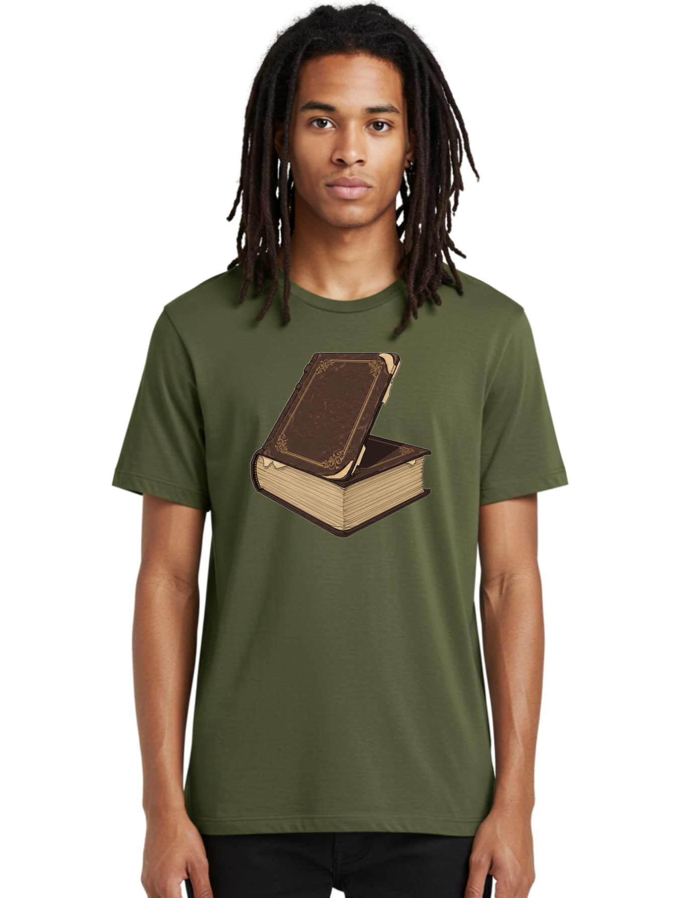 Leather-Bound-Book Men'S Graphic Tee, 100% Cotton, Comfortable Casual Summer Wear, Machine Washable, Vintage Camera, Old Camera, Antique Camera, Black Camera, Classic Photography, Photography Equipment, Nostalgic Device, Film Camera, Bao579