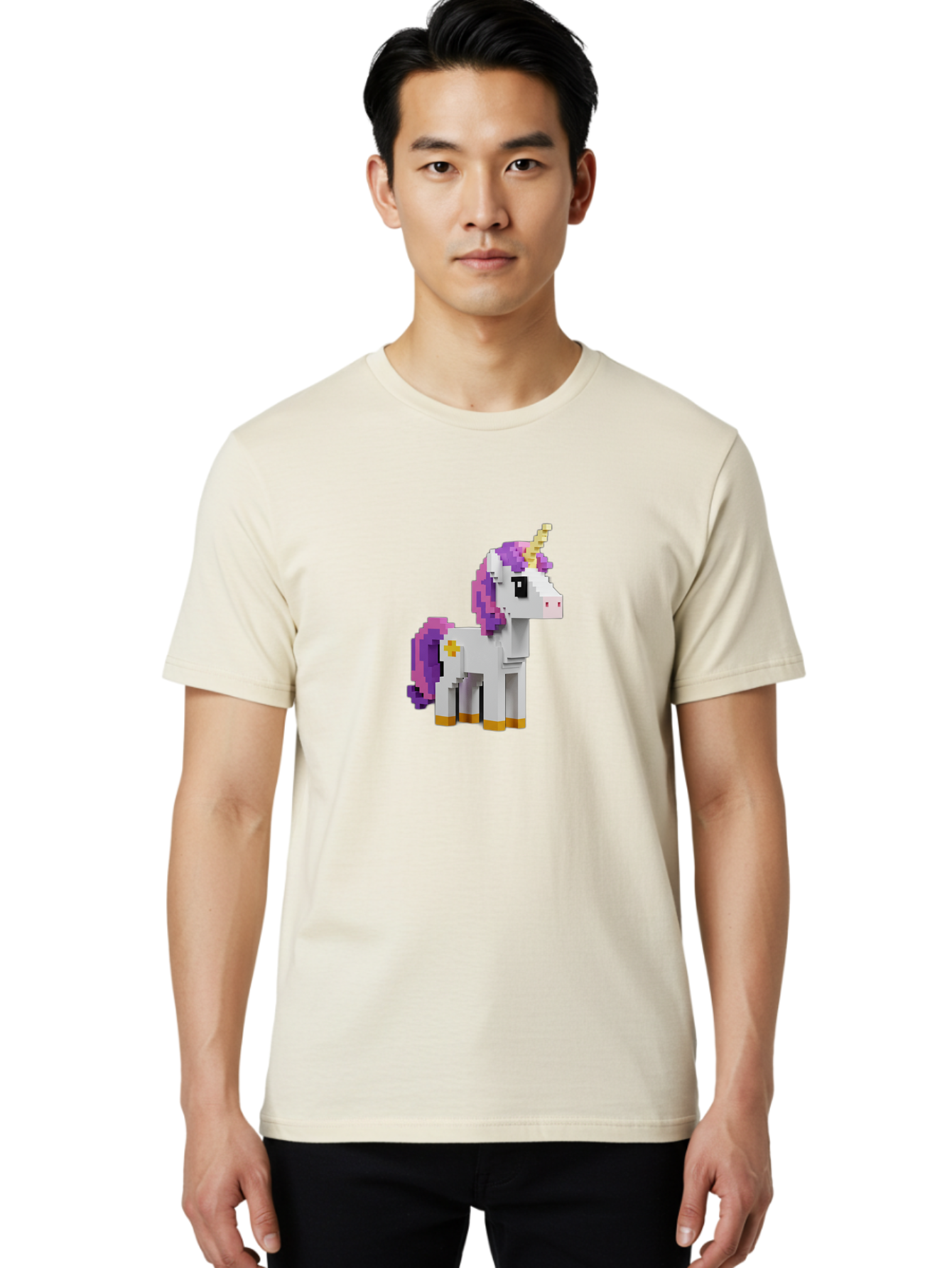 Lego-Unicorn Men'S Graphic Tee, 100% Cotton, Comfortable Casual Summer Wear, Machine Washable, Vintage Camera, Old Camera, Antique Camera, Black Camera, Classic Photography, Photography Equipment, Nostalgic Device, Film Camera, Camera Art Bao581