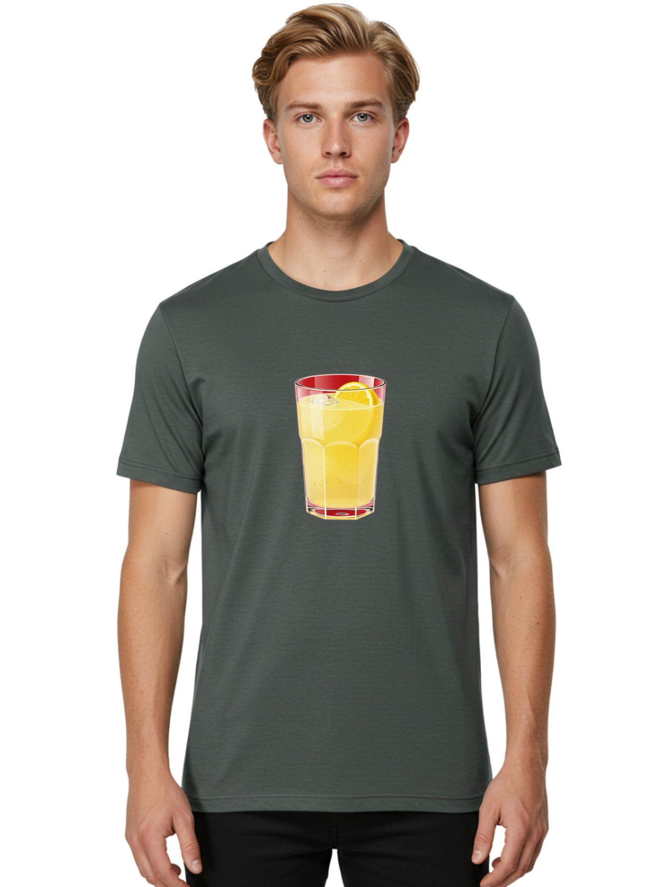 Lemon-Smoothie Men'S Graphic Tee, 100% Cotton, Comfortable Casual Summer Wear, Machine Washable, Vintage Camera, Old Camera, Antique Camera, Black Camera, Classic Photography, Photography Equipment, Nostalgic Device, Film Camera, Camera Art Bao582