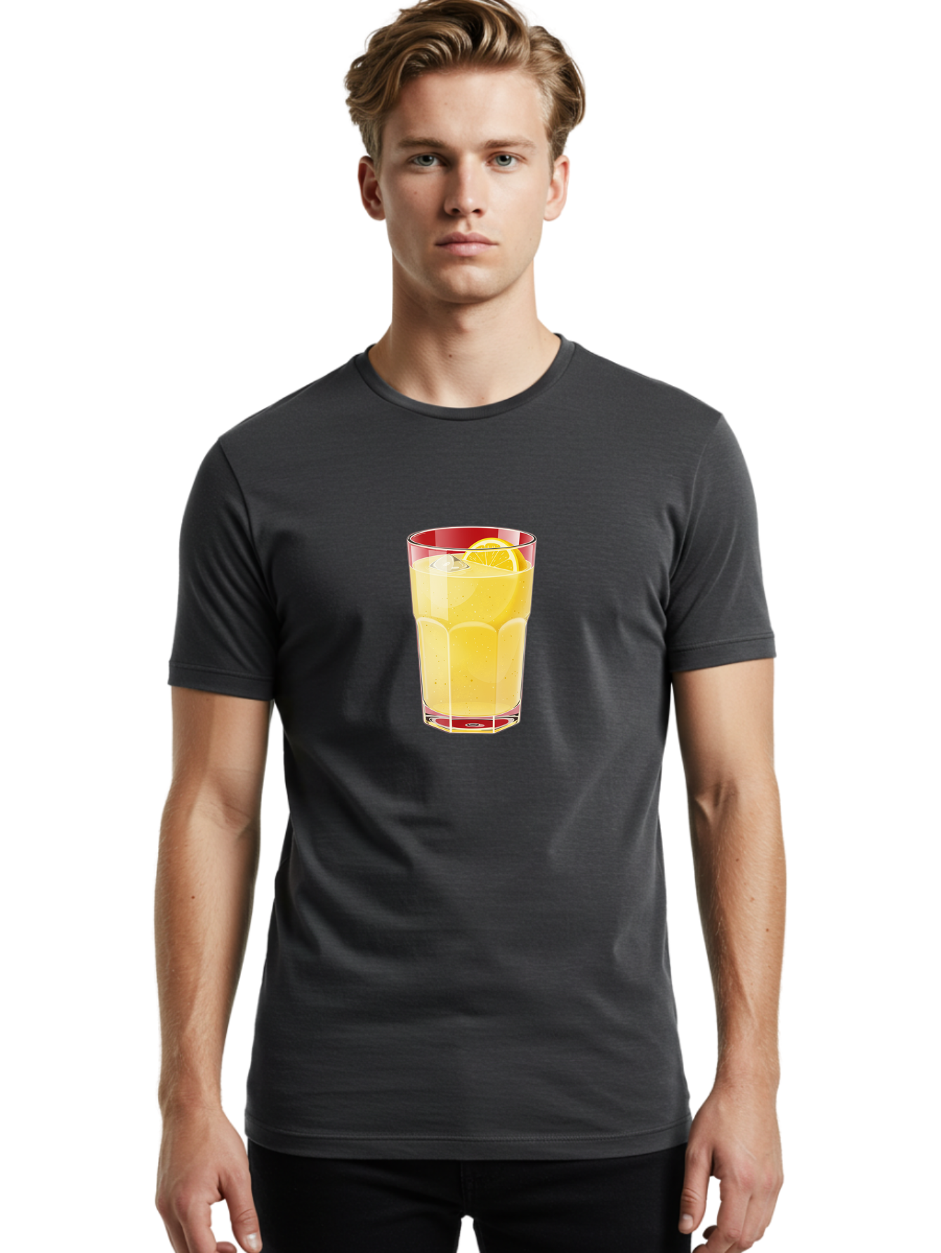 Lemon-Smoothie Men'S Graphic Tee, 100% Cotton, Comfortable Casual Summer Wear, Machine Washable, Vintage Camera, Old Camera, Antique Camera, Black Camera, Classic Photography, Photography Equipment, Nostalgic Device, Film Camera, Camera Art Bao582