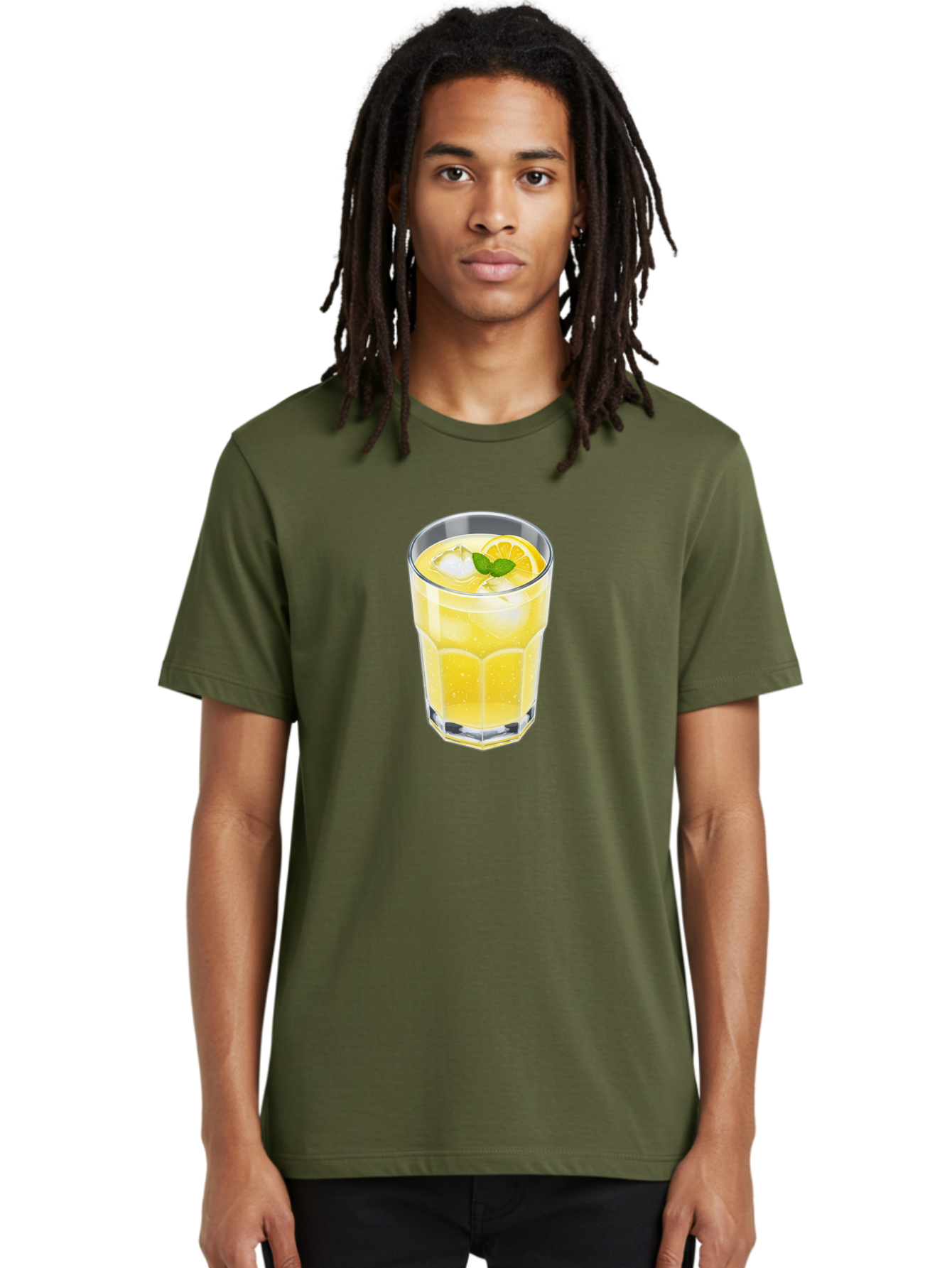 Lemonade-Glass Men'S Graphic Tee, 100% Cotton, Comfortable Casual Summer Wear, Machine Washable, Vintage Camera, Old Camera, Antique Camera, Black Camera, Classic Photography, Photography Equipment, Nostalgic Device, Film Camera, Camera Art Bao583