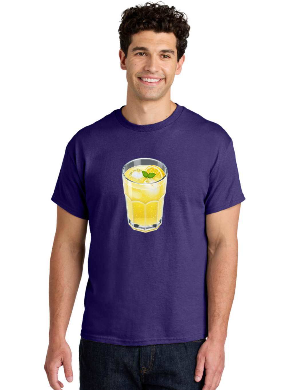 Lemonade-Glass Men'S Graphic Tee, 100% Cotton, Comfortable Casual Summer Wear, Machine Washable, Vintage Camera, Old Camera, Antique Camera, Black Camera, Classic Photography, Photography Equipment, Nostalgic Device, Film Camera, Camera Art Bao583