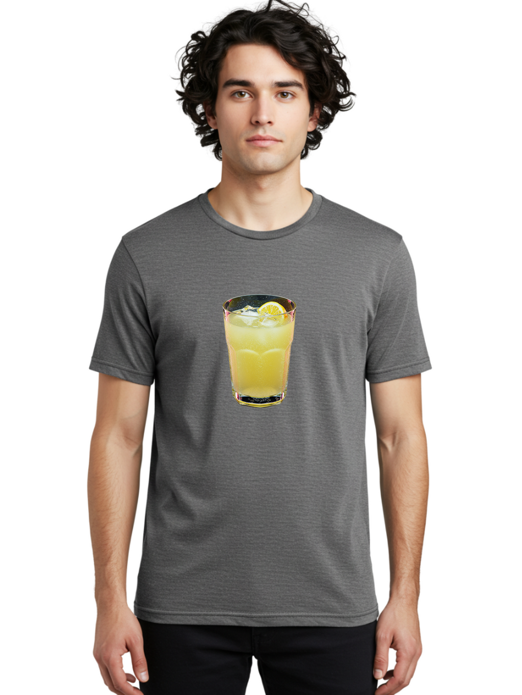 Lemonade Men'S Graphic Tee, 100% Cotton, Comfortable Casual Summer Wear, Machine Washable, Vintage Camera, Old Camera, Antique Camera, Black Camera, Classic Photography, Photography Equipment, Nostalgic Device, Film Camera, Camera Art Bao584