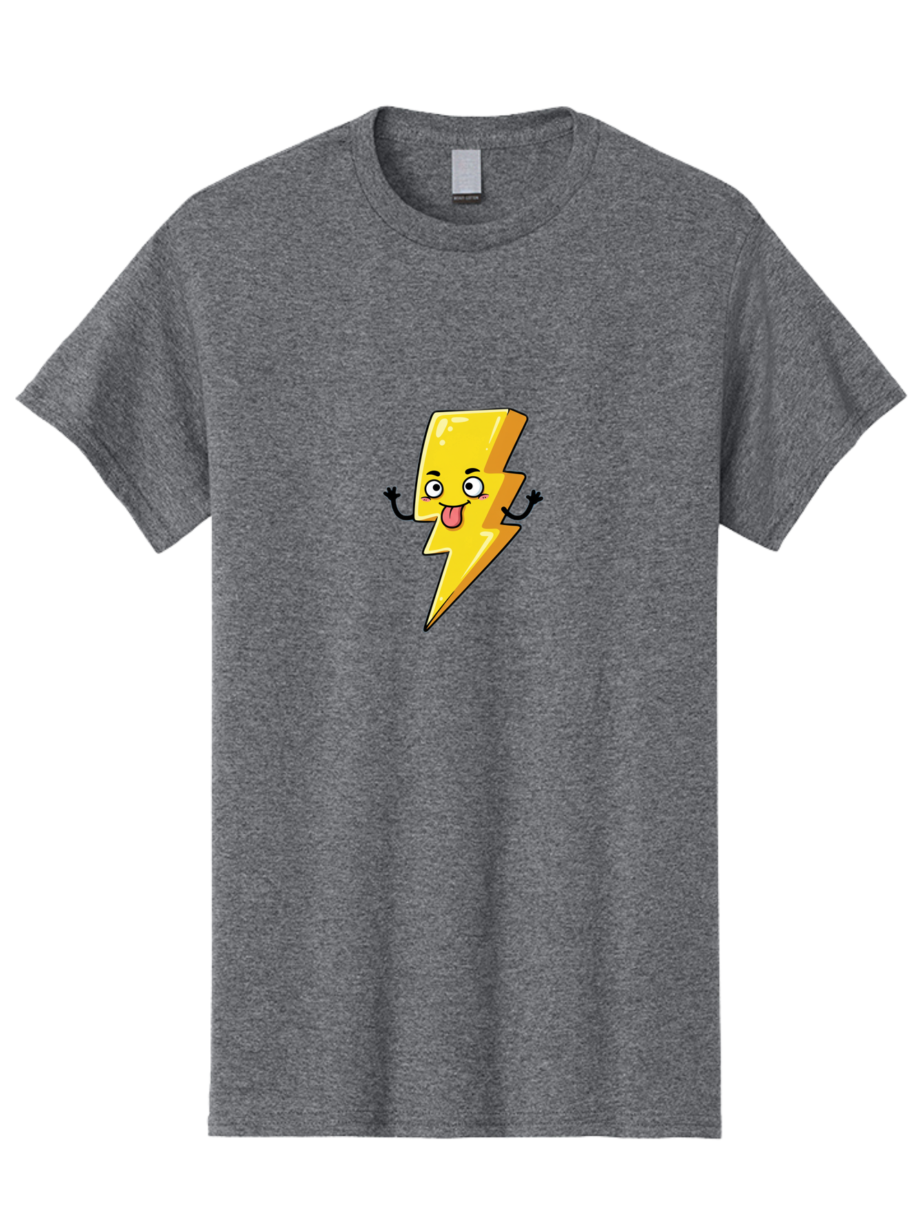 Lightning-Bolt Men'S Graphic Tee, 100% Cotton, Comfortable Casual Summer Wear, Machine Washable, Vintage Camera, Old Camera, Antique Camera, Black Camera, Classic Photography, Photography Equipment, Nostalgic Device, Film Camera, Camera Art Bao588