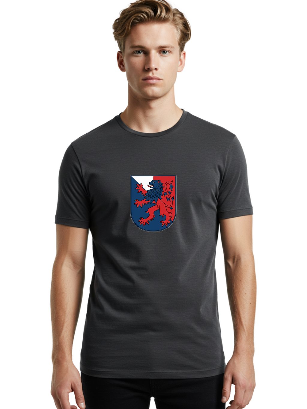 Lion-Crest Men'S Graphic Tee, 100% Cotton, Comfortable Casual Summer Wear, Machine Washable, Vintage Camera, Old Camera, Antique Camera, Black Camera, Classic Photography, Photography Equipment, Nostalgic Device, Film Camera, Camera Art Bao591