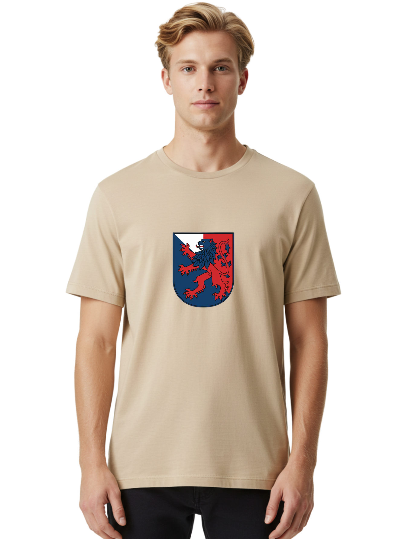 Lion-Crest Men'S Graphic Tee, 100% Cotton, Comfortable Casual Summer Wear, Machine Washable, Vintage Camera, Old Camera, Antique Camera, Black Camera, Classic Photography, Photography Equipment, Nostalgic Device, Film Camera, Camera Art Bao591