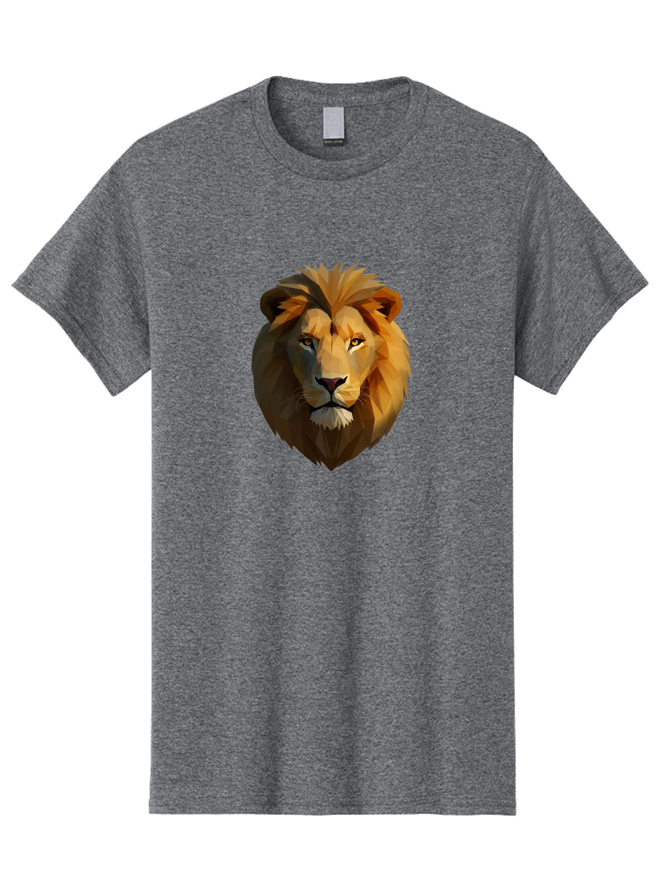 Lion-Head-4 Men'S Graphic Tee, 100% Cotton, Comfortable Casual Summer Wear, Machine Washable, Vintage Camera, Old Camera, Antique Camera, Black Camera, Classic Photography, Photography Equipment, Nostalgic Device, Film Camera, Camera Art Bao595