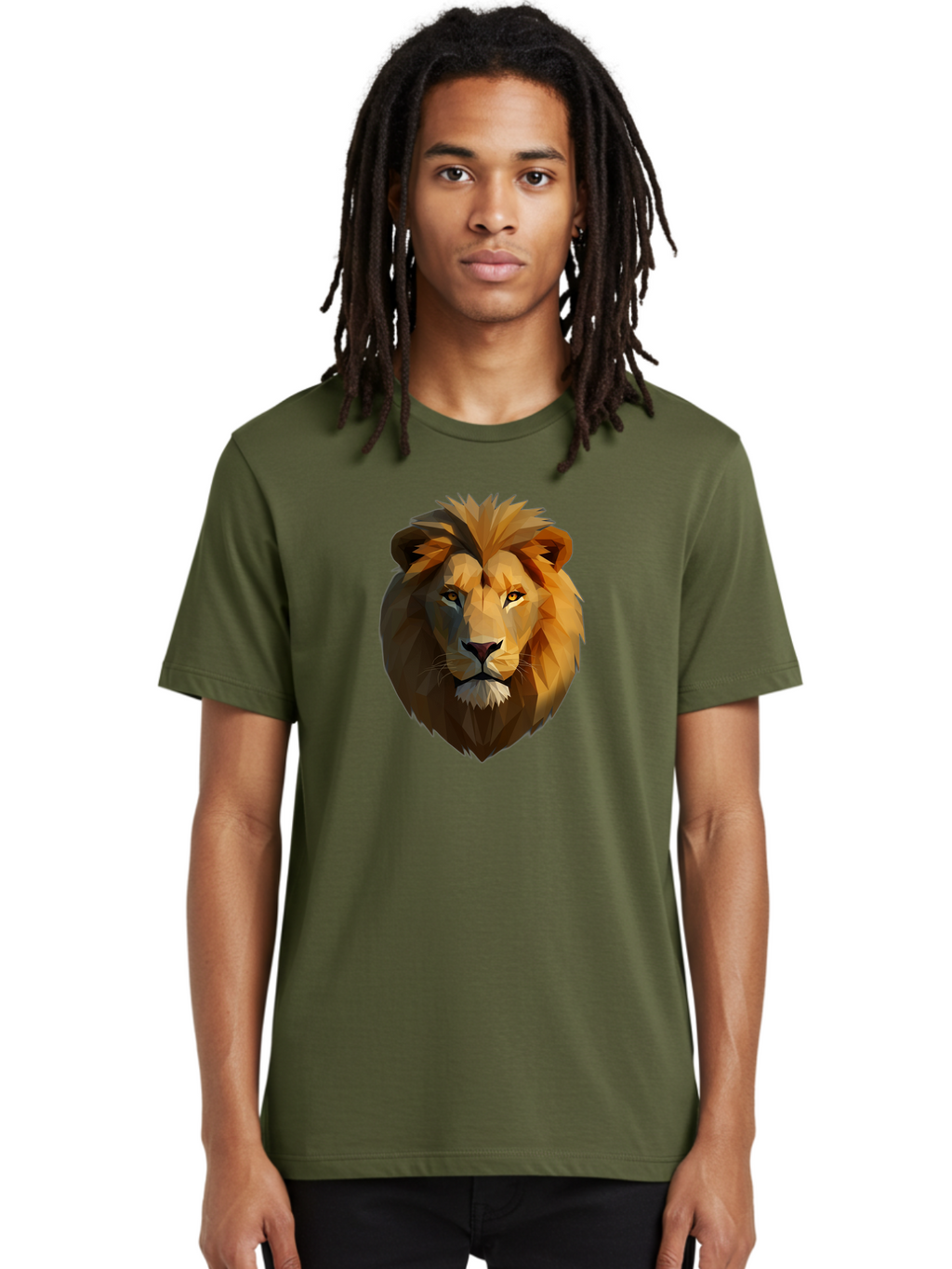 Lion-Head-4 Men'S Graphic Tee, 100% Cotton, Comfortable Casual Summer Wear, Machine Washable, Vintage Camera, Old Camera, Antique Camera, Black Camera, Classic Photography, Photography Equipment, Nostalgic Device, Film Camera, Camera Art Bao595