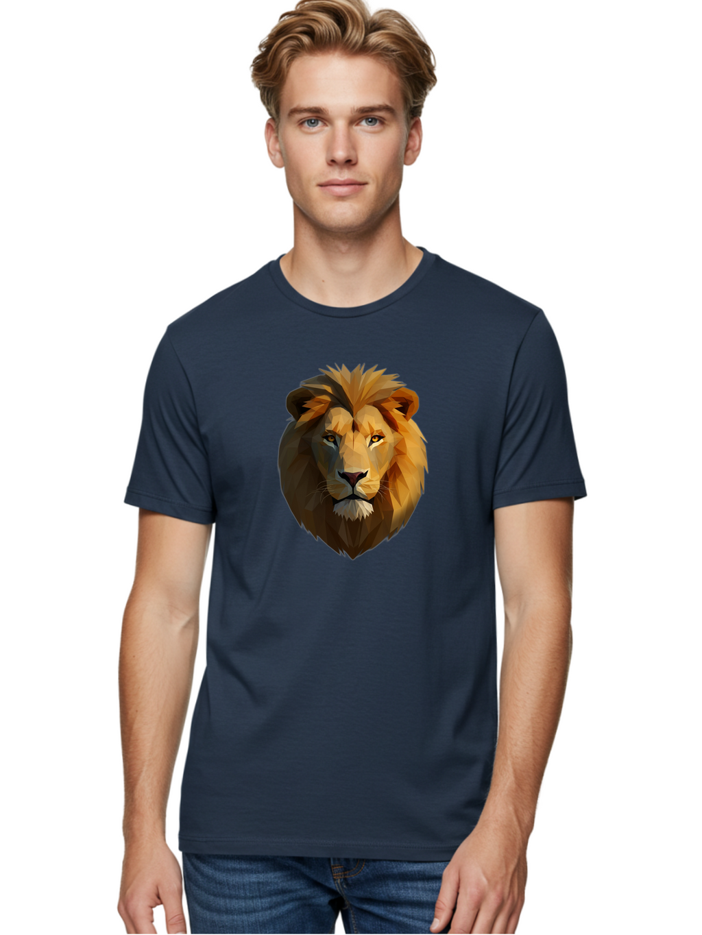 Lion-Head-4 Men'S Graphic Tee, 100% Cotton, Comfortable Casual Summer Wear, Machine Washable, Vintage Camera, Old Camera, Antique Camera, Black Camera, Classic Photography, Photography Equipment, Nostalgic Device, Film Camera, Camera Art Bao595