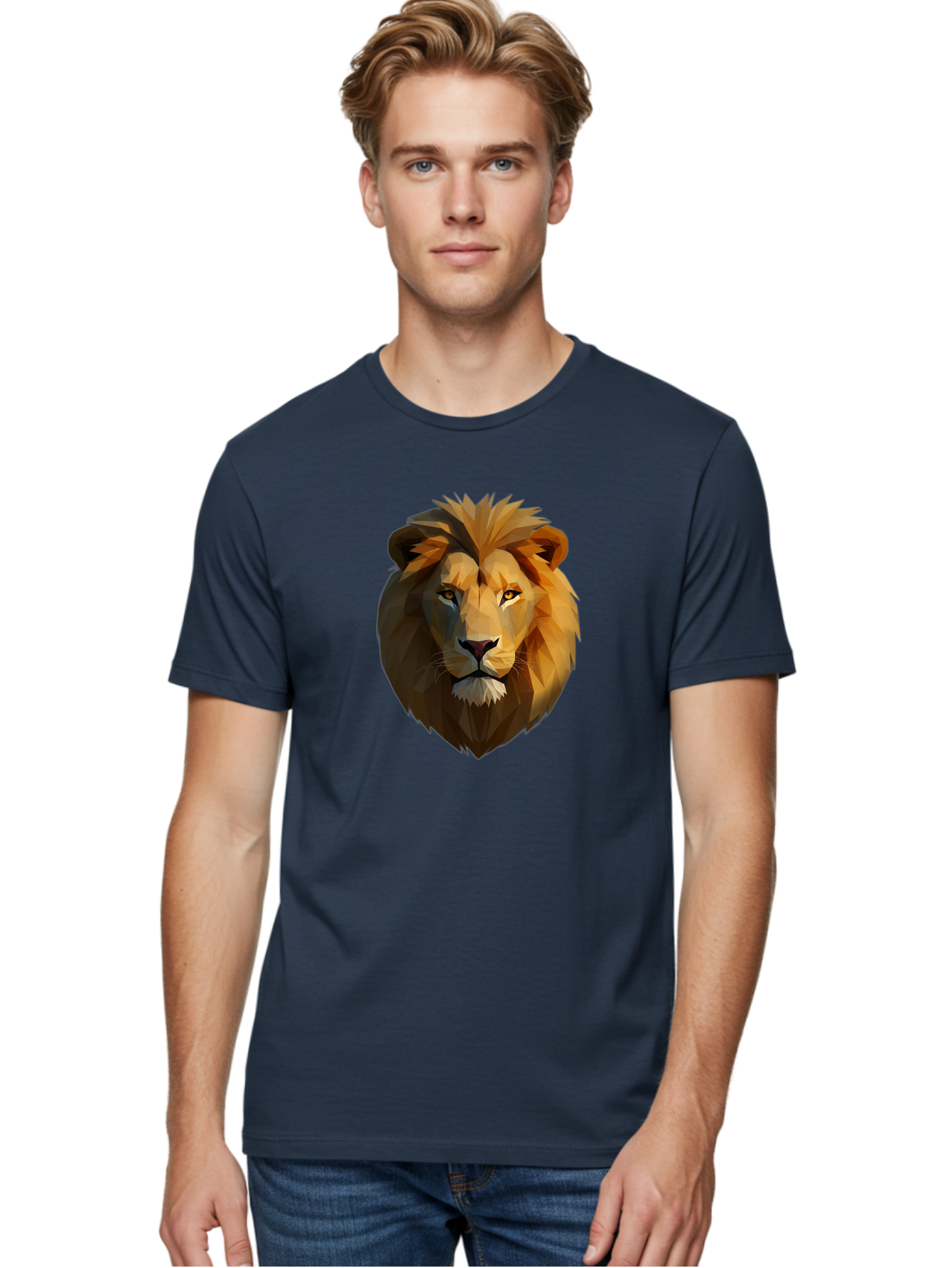 Lion-Head-4 Men'S Graphic Tee, 100% Cotton, Comfortable Casual Summer Wear, Machine Washable, Vintage Camera, Old Camera, Antique Camera, Black Camera, Classic Photography, Photography Equipment, Nostalgic Device, Film Camera, Camera Art Bao595