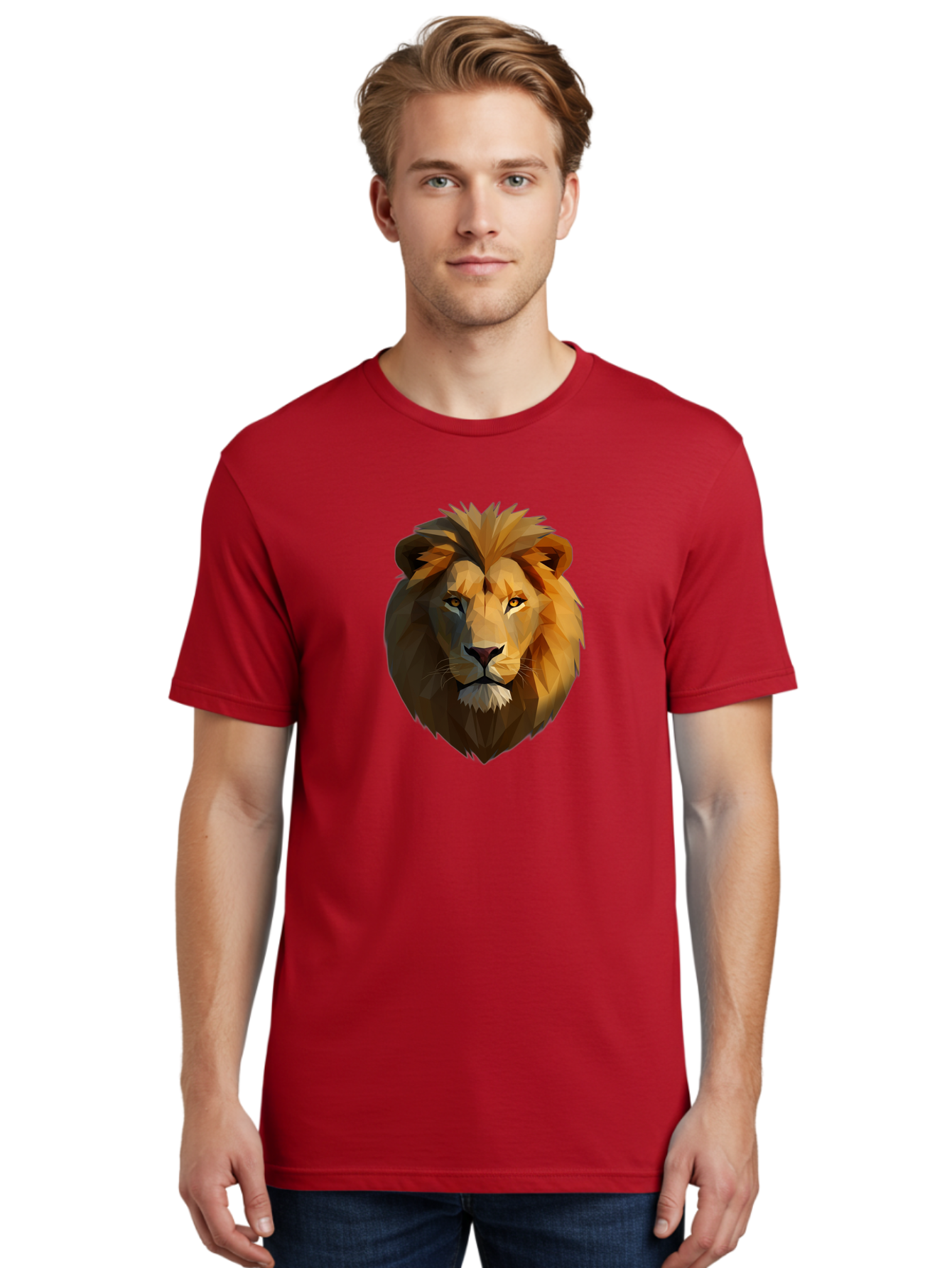Lion-Head-4 Men'S Graphic Tee, 100% Cotton, Comfortable Casual Summer Wear, Machine Washable, Vintage Camera, Old Camera, Antique Camera, Black Camera, Classic Photography, Photography Equipment, Nostalgic Device, Film Camera, Camera Art Bao595