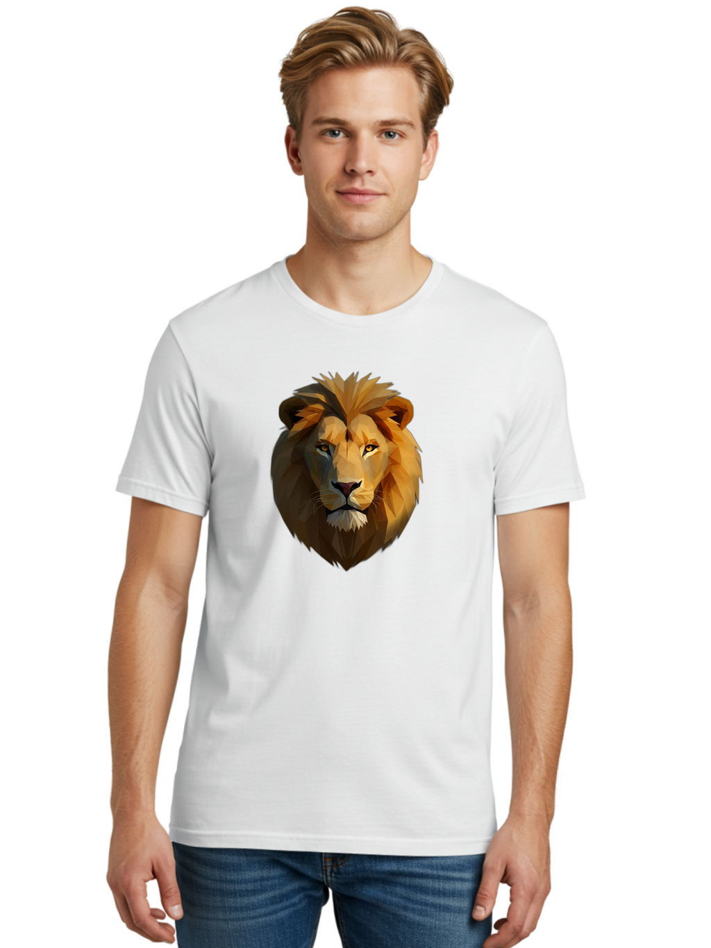 Lion-Head-4 Men'S Graphic Tee, 100% Cotton, Comfortable Casual Summer Wear, Machine Washable, Vintage Camera, Old Camera, Antique Camera, Black Camera, Classic Photography, Photography Equipment, Nostalgic Device, Film Camera, Camera Art Bao595