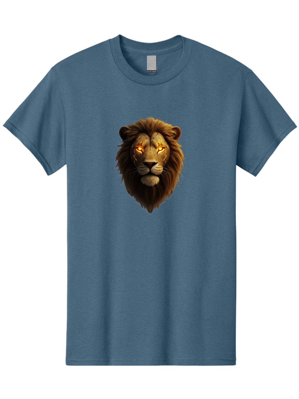 Lion-Head-6 Men'S Graphic Tee, 100% Cotton, Comfortable Casual Summer Wear, Machine Washable, Vintage Camera, Old Camera, Antique Camera, Black Camera, Classic Photography, Photography Equipment, Nostalgic Device, Film Camera, Camera Art Bao597