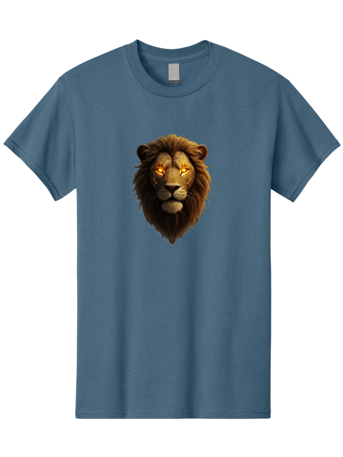 Lion-Head-6 Men'S Graphic Tee, 100% Cotton, Comfortable Casual Summer Wear, Machine Washable, Vintage Camera, Old Camera, Antique Camera, Black Camera, Classic Photography, Photography Equipment, Nostalgic Device, Film Camera, Camera Art Bao597