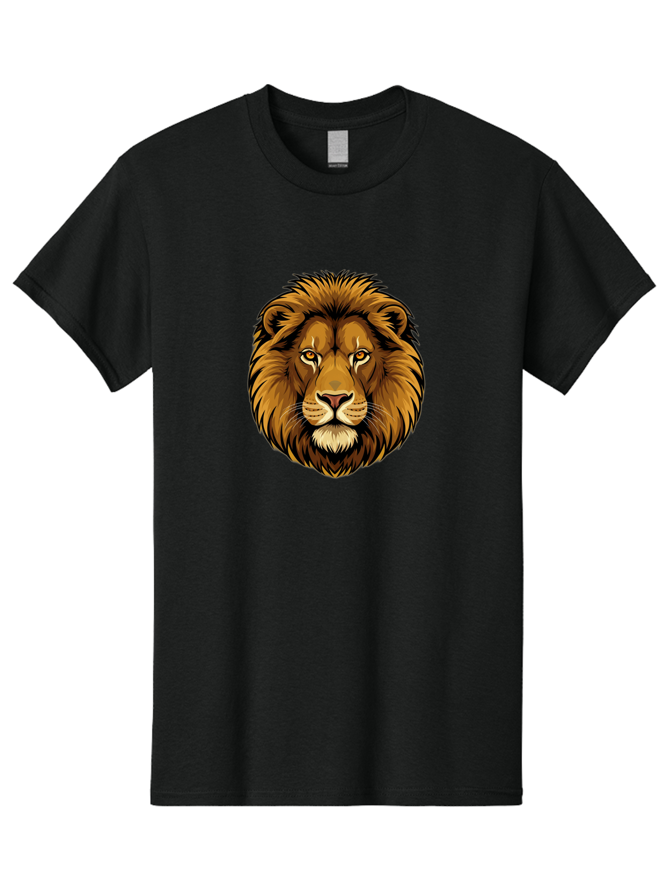 Lion-Head-8 Men'S Graphic Tee, 100% Cotton, Comfortable Casual Summer Wear, Machine Washable, Vintage Camera, Old Camera, Antique Camera, Black Camera, Classic Photography, Photography Equipment, Nostalgic Device, Film Camera, Camera Art Bao599
