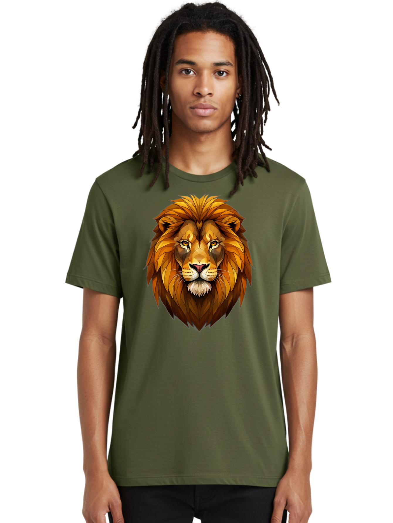 Lion-Head-9 Men'S Graphic Tee, 100% Cotton, Comfortable Casual Summer Wear, Machine Washable, Vintage Camera, Old Camera, Antique Camera, Black Camera, Classic Photography, Photography Equipment, Nostalgic Device, Film Camera, Camera Art Bao600
