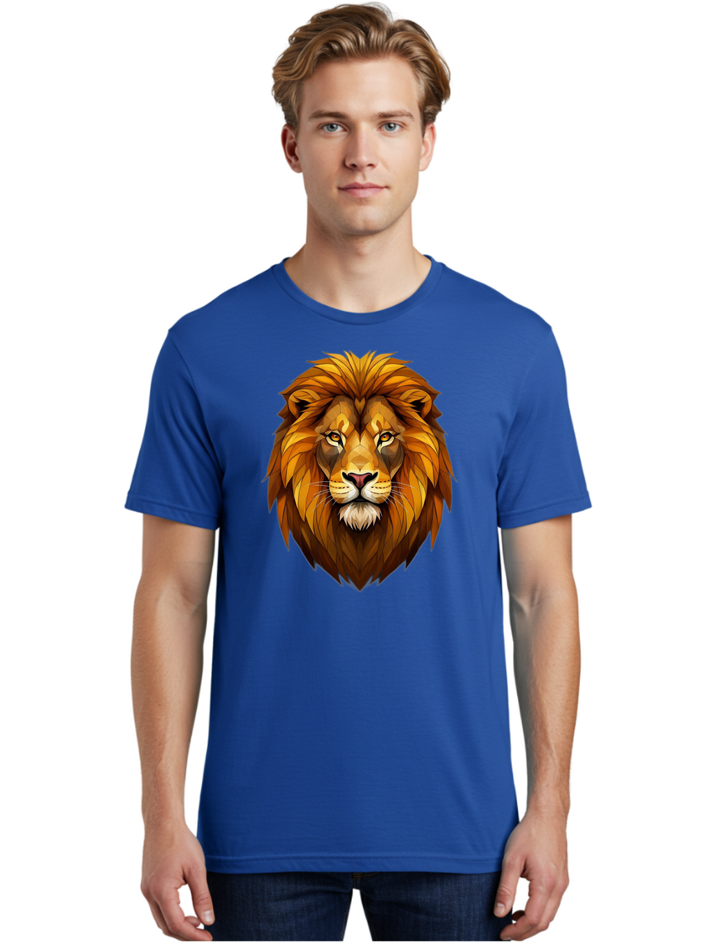 Lion-Head-9 Men'S Graphic Tee, 100% Cotton, Comfortable Casual Summer Wear, Machine Washable, Vintage Camera, Old Camera, Antique Camera, Black Camera, Classic Photography, Photography Equipment, Nostalgic Device, Film Camera, Camera Art Bao600