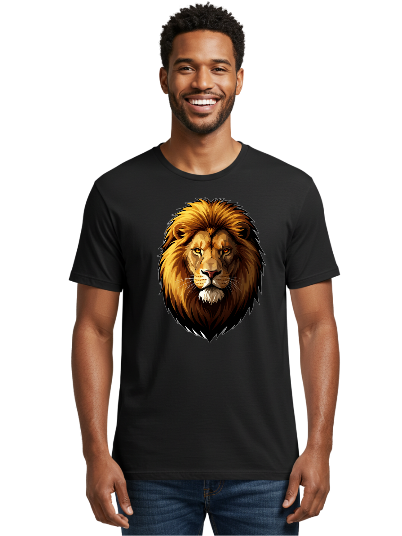 Lion-Head Men'S Graphic Tee, 100% Cotton, Comfortable Casual Summer Wear, Machine Washable, Vintage Camera, Old Camera, Antique Camera, Black Camera, Classic Photography, Photography Equipment, Nostalgic Device, Film Camera, Camera Art Bao602