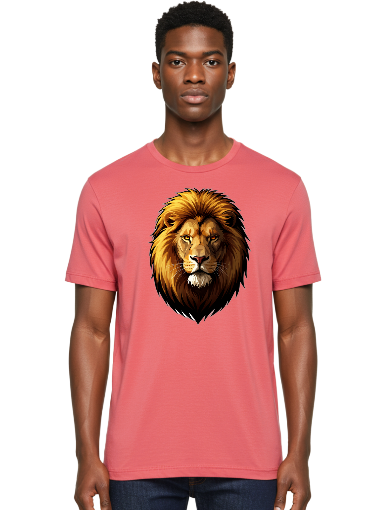Lion-Head Men'S Graphic Tee, 100% Cotton, Comfortable Casual Summer Wear, Machine Washable, Vintage Camera, Old Camera, Antique Camera, Black Camera, Classic Photography, Photography Equipment, Nostalgic Device, Film Camera, Camera Art Bao602
