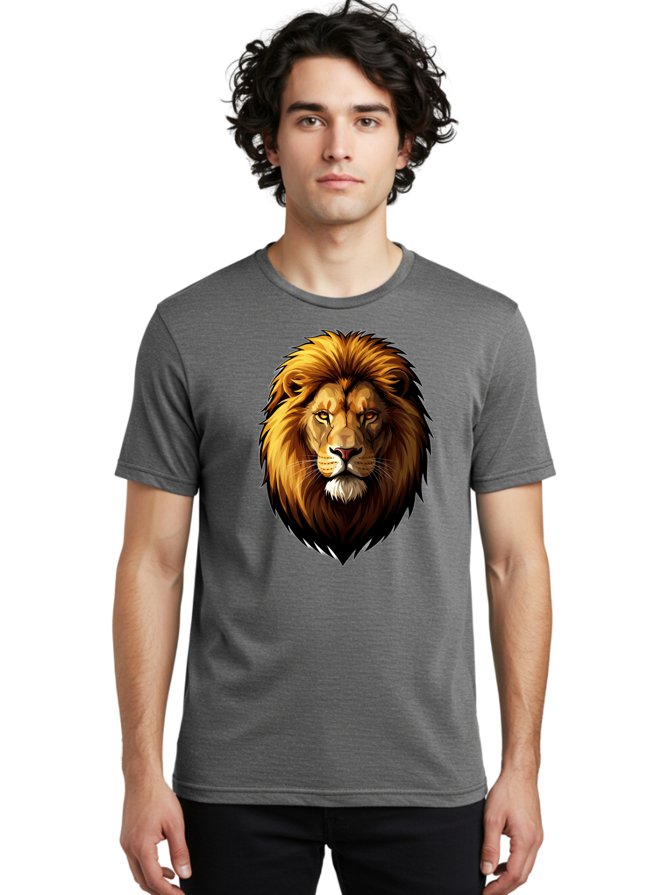 Lion-Head Men'S Graphic Tee, 100% Cotton, Comfortable Casual Summer Wear, Machine Washable, Vintage Camera, Old Camera, Antique Camera, Black Camera, Classic Photography, Photography Equipment, Nostalgic Device, Film Camera, Camera Art Bao602