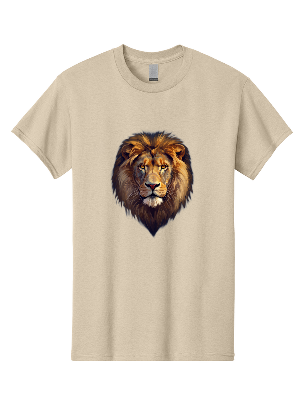 Lion-Portrait Men'S Graphic Tee, 100% Cotton, Comfortable Casual Summer Wear, Machine Washable, Vintage Camera, Old Camera, Antique Camera, Black Camera, Classic Photography, Photography Equipment, Nostalgic Device, Film Camera, Camera Art Bao604