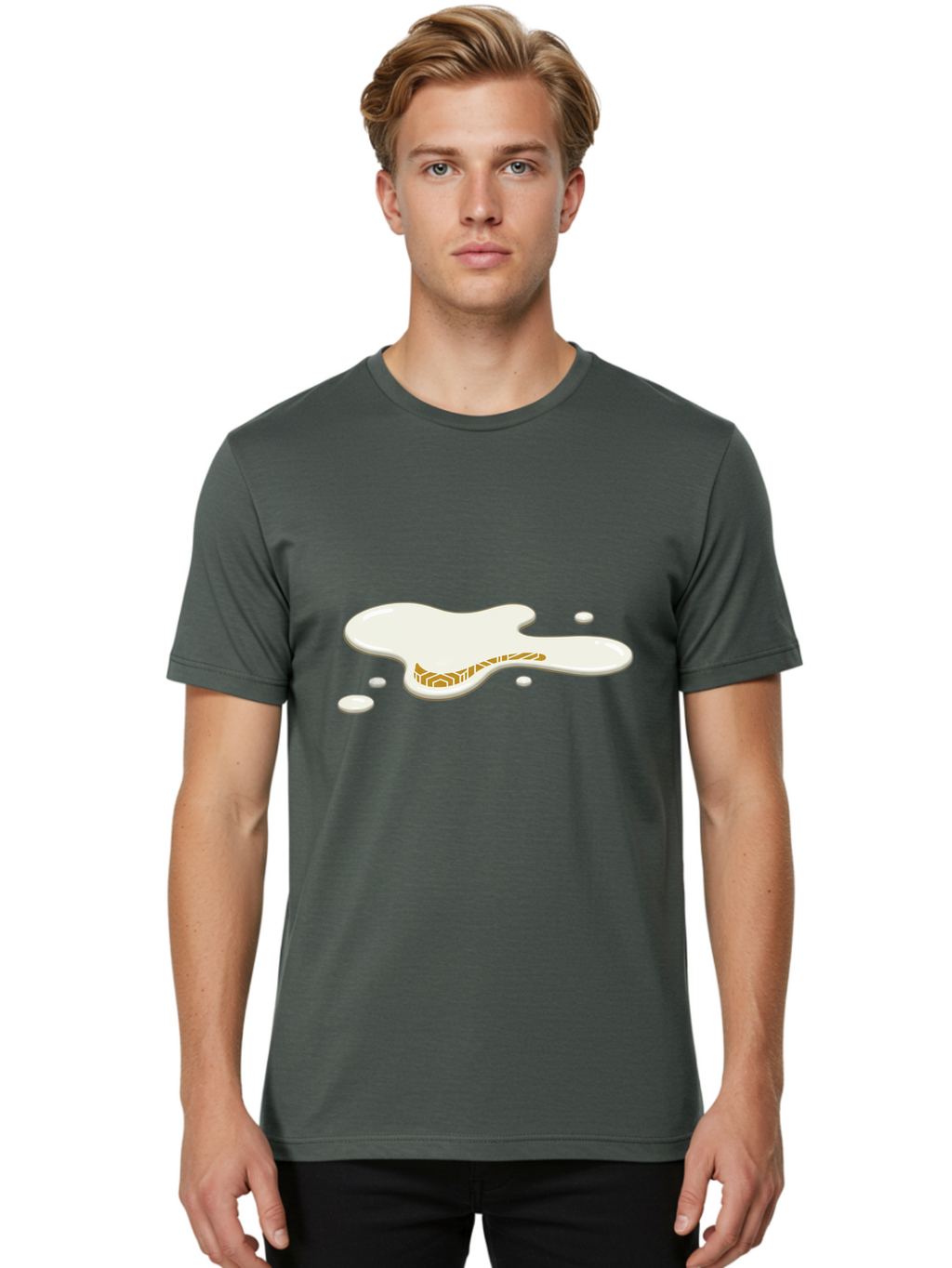 Liquid-Splash Men'S Graphic Tee, 100% Cotton, Comfortable Casual Summer Wear, Machine Washable, Vintage Camera, Old Camera, Antique Camera, Black Camera, Classic Photography, Photography Equipment, Nostalgic Device, Film Camera, Camera Art Bao606