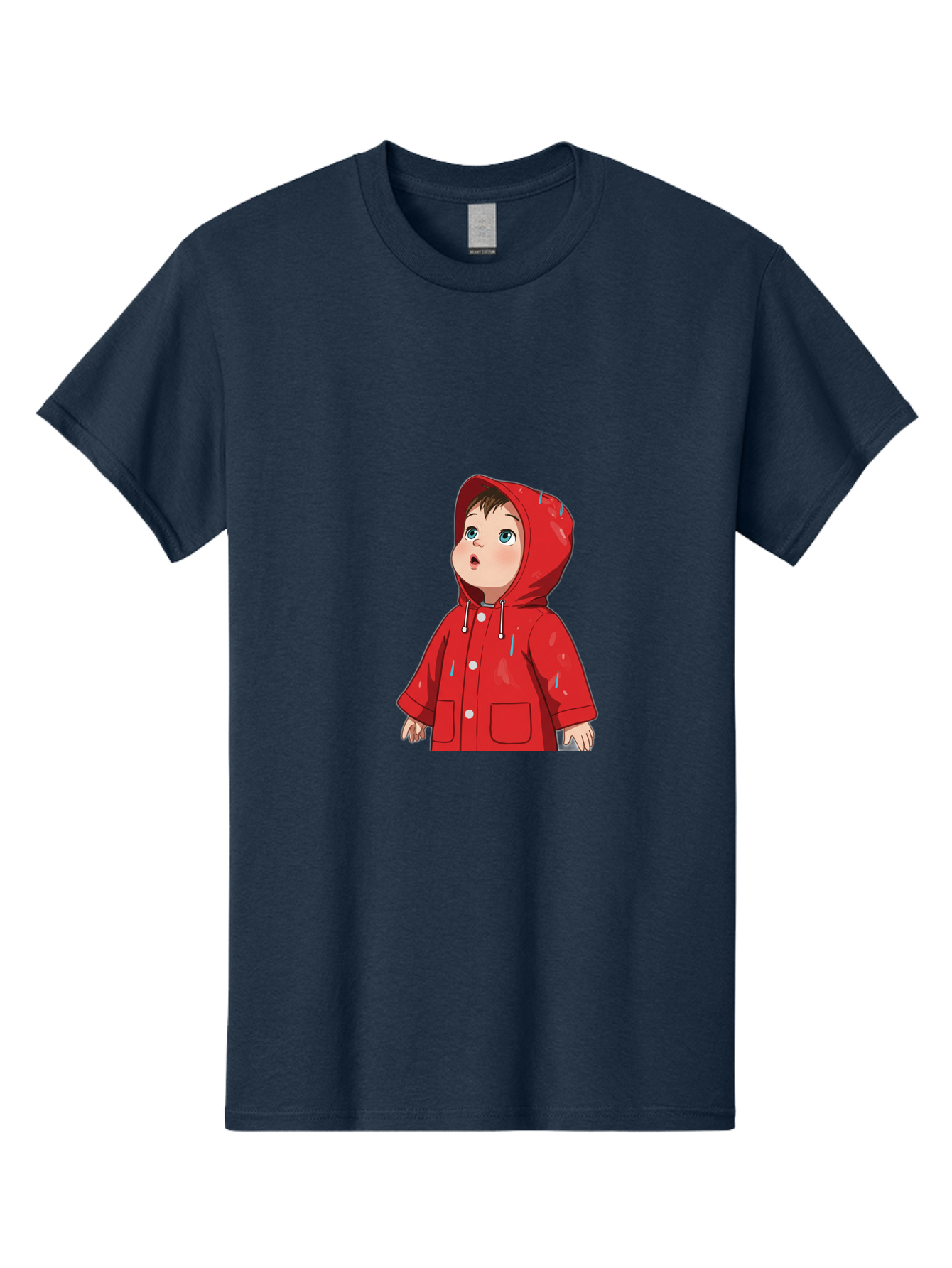 Little-Boy-Red-Raincoat Men'S Graphic Tee, 100% Cotton, Comfortable Casual Summer Wear, Machine Washable, Vintage Camera, Old Camera, Antique Camera, Black Camera, Classic Photography, Photography Equipment, Nostalgic Device, Film Camera, Bao607
