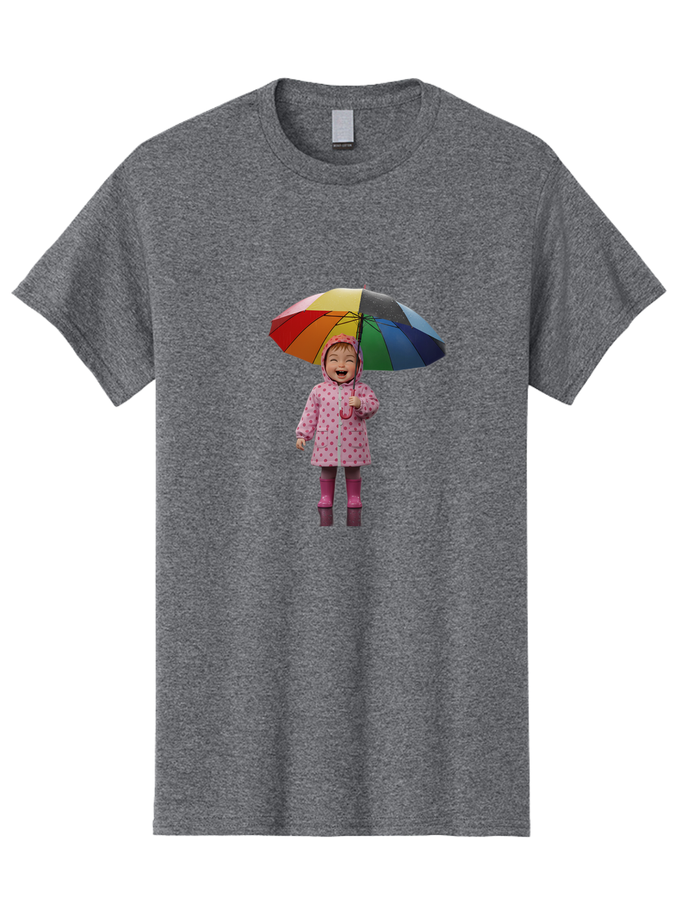 Little-Girl-With-Rainbow-Umbrella Men'S Graphic Tee, 100% Cotton, Comfortable Casual Summer Wear, Machine Washable, Vintage Camera, Old Camera, Antique Camera, Black Camera, Classic Photography, Photography Equipment, Nostalgic Device, Bao608