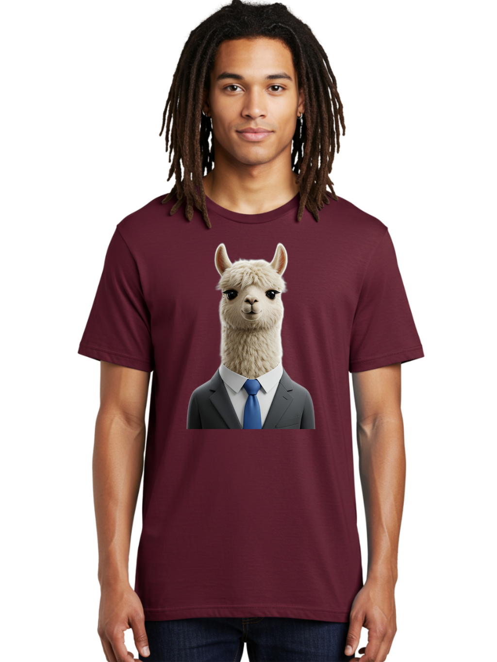 Llama-In-Business-Attire Men'S Graphic Tee, 100% Cotton, Comfortable Casual Summer Wear, Machine Washable, Vintage Camera, Old Camera, Antique Camera, Black Camera, Classic Photography, Photography Equipment, Nostalgic Device, Film Camera, Bao610