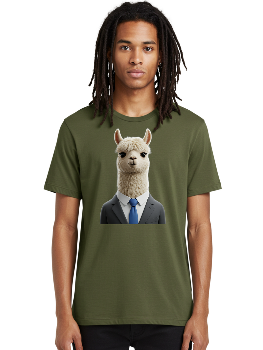 Llama-In-Business-Attire Men'S Graphic Tee, 100% Cotton, Comfortable Casual Summer Wear, Machine Washable, Vintage Camera, Old Camera, Antique Camera, Black Camera, Classic Photography, Photography Equipment, Nostalgic Device, Film Camera, Bao610