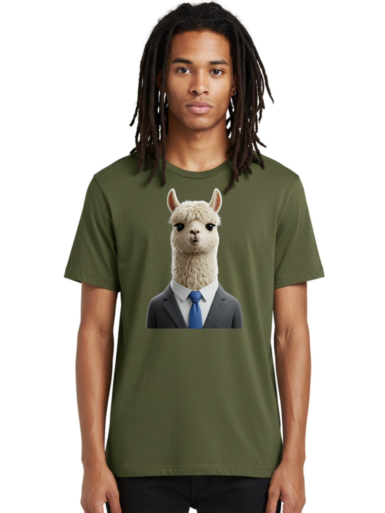 Llama-In-Business-Attire Men'S Graphic Tee, 100% Cotton, Comfortable Casual Summer Wear, Machine Washable, Vintage Camera, Old Camera, Antique Camera, Black Camera, Classic Photography, Photography Equipment, Nostalgic Device, Film Camera, Bao610