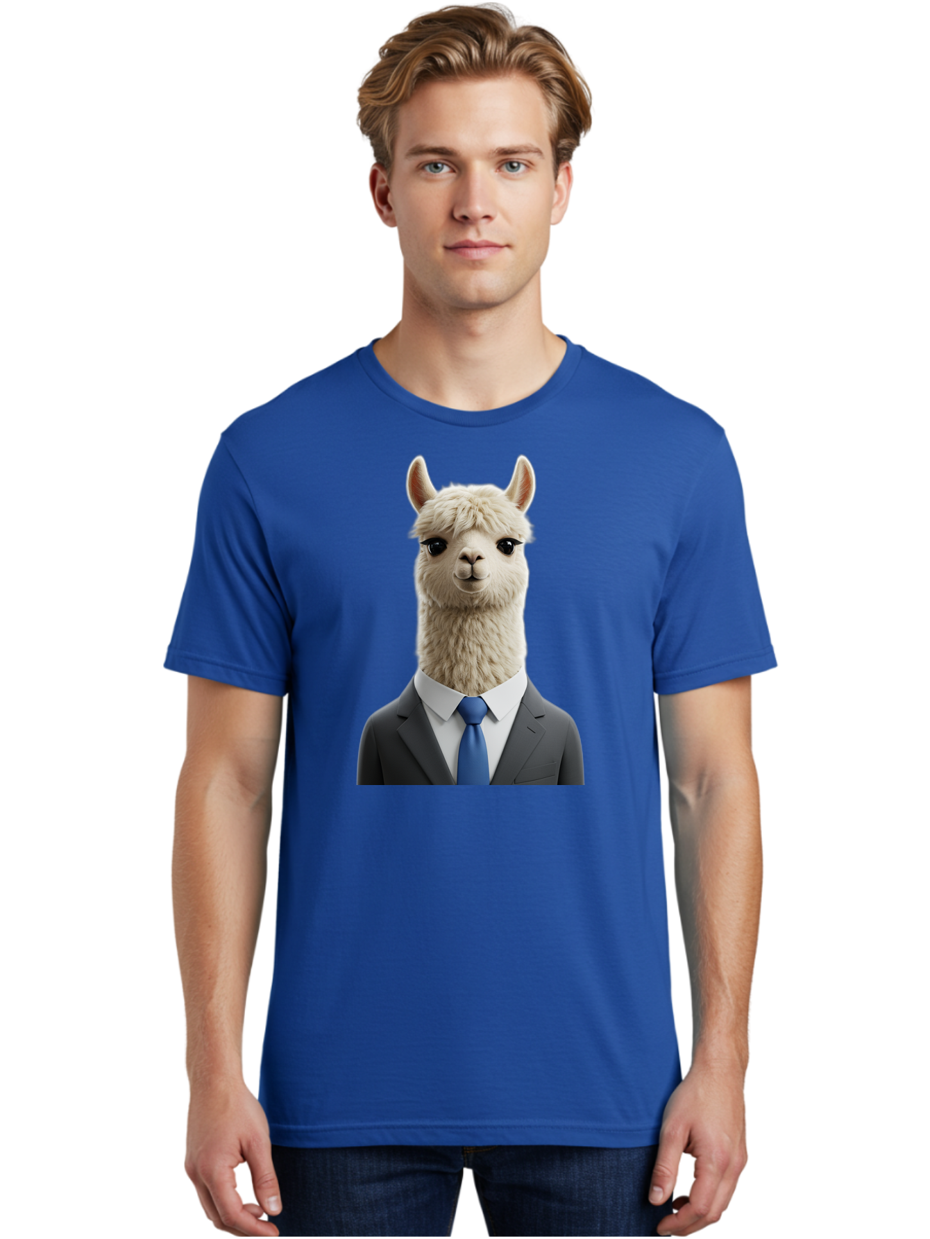 Llama-In-Business-Attire Men'S Graphic Tee, 100% Cotton, Comfortable Casual Summer Wear, Machine Washable, Vintage Camera, Old Camera, Antique Camera, Black Camera, Classic Photography, Photography Equipment, Nostalgic Device, Film Camera, Bao610