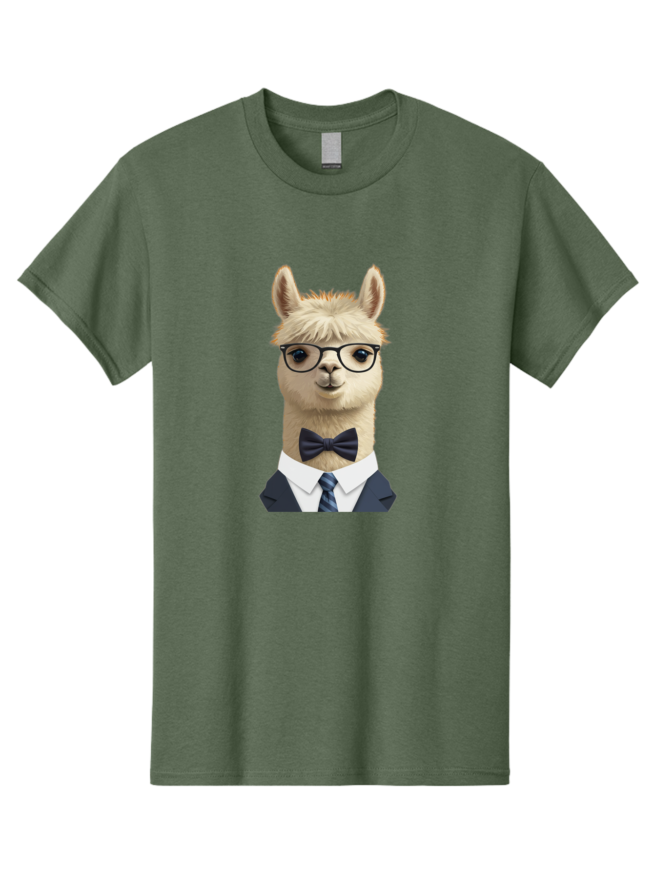 Llama-In-Suit Men'S Graphic Tee, 100% Cotton, Comfortable Casual Summer Wear, Machine Washable, Vintage Camera, Old Camera, Antique Camera, Black Camera, Classic Photography, Photography Equipment, Nostalgic Device, Film Camera, Camera Art Bao614
