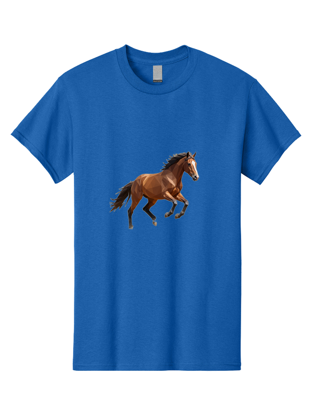 Low-Poly-Horse Men'S Graphic Tee, 100% Cotton, Comfortable Casual Summer Wear, Machine Washable, Vintage Camera, Old Camera, Antique Camera, Black Camera, Classic Photography, Photography Equipment, Nostalgic Device, Film Camera, Camera Art Bao619