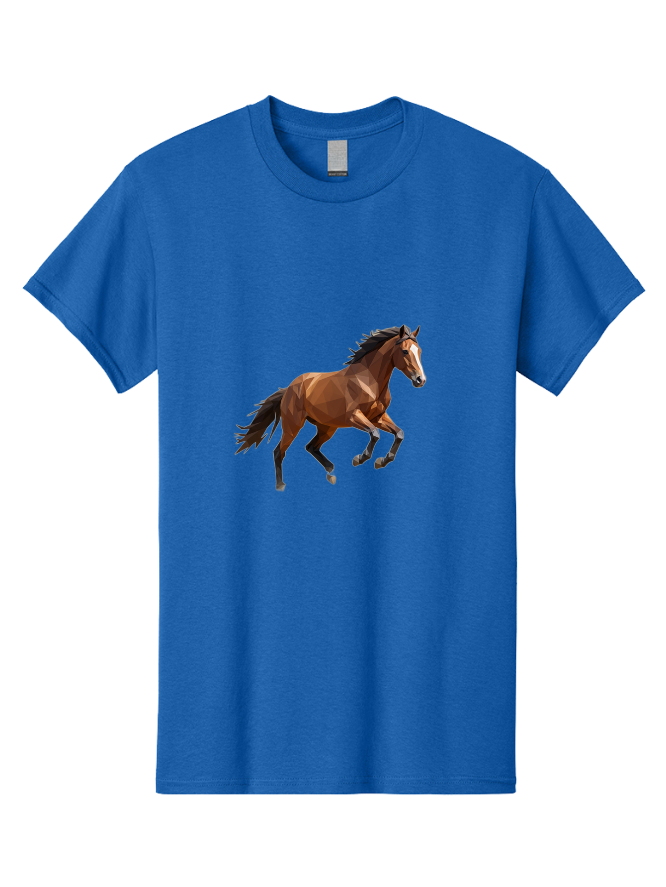 Low-Poly-Horse Men'S Graphic Tee, 100% Cotton, Comfortable Casual Summer Wear, Machine Washable, Vintage Camera, Old Camera, Antique Camera, Black Camera, Classic Photography, Photography Equipment, Nostalgic Device, Film Camera, Camera Art Bao619