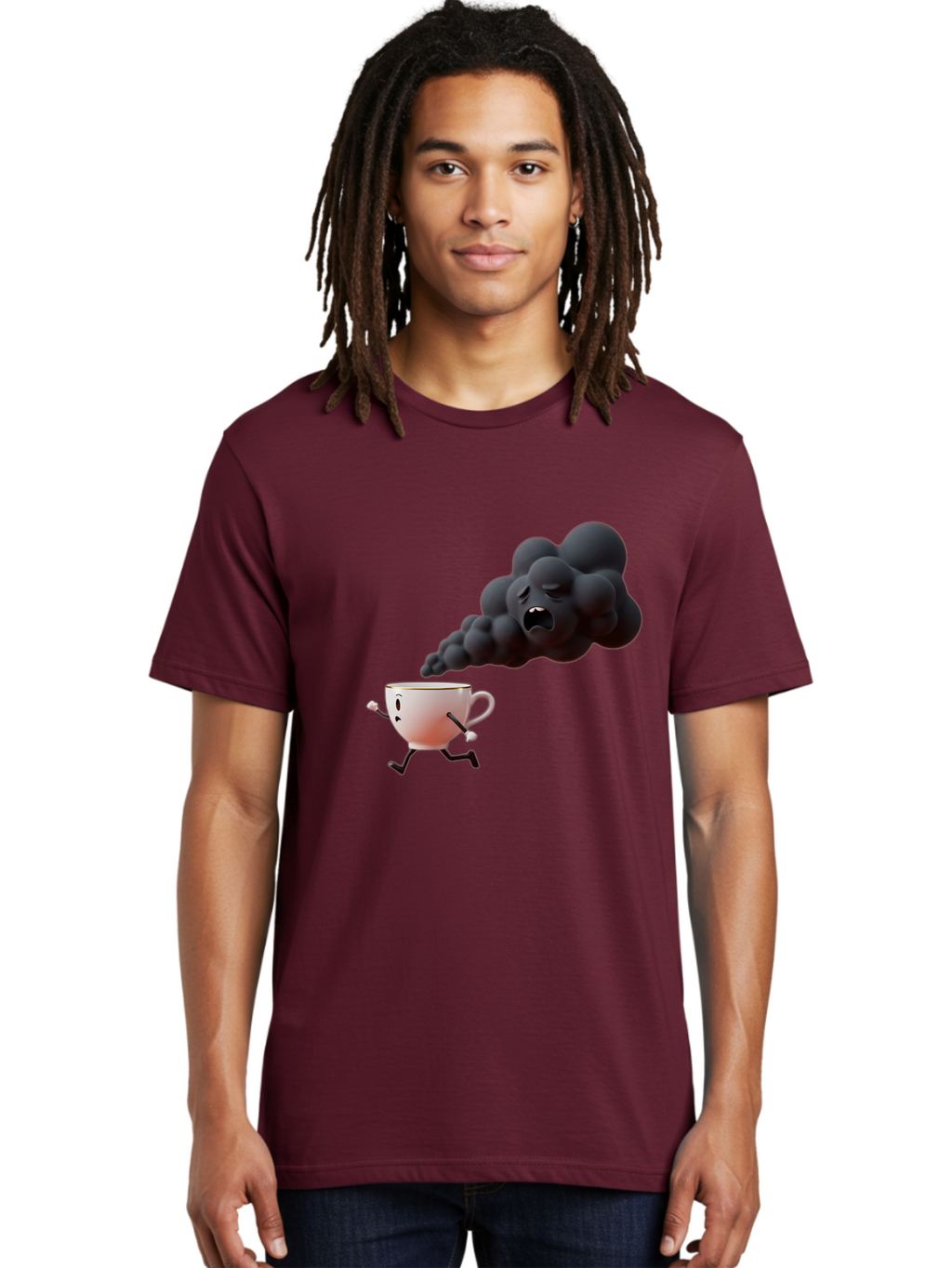 Mad-Cloud-Coffee Men'S Graphic Tee, 100% Cotton, Comfortable Casual Summer Wear, Machine Washable, Vintage Camera, Old Camera, Antique Camera, Black Camera, Classic Photography, Photography Equipment, Nostalgic Device, Film Camera, Camera Art Bao621