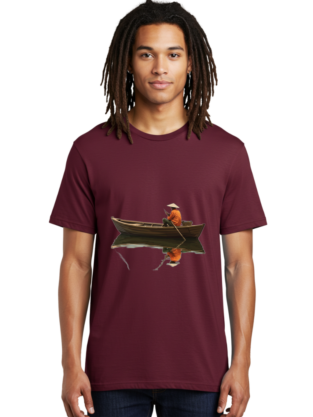 Man-In-Boat Men'S Graphic Tee, 100% Cotton, Comfortable Casual Summer Wear, Machine Washable, Vintage Camera, Old Camera, Antique Camera, Black Camera, Classic Photography, Photography Equipment, Nostalgic Device, Film Camera, Camera Art Bao626