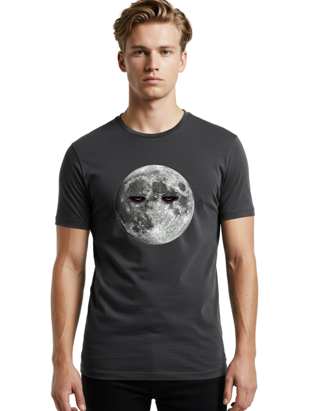 Man-In-The-Moon Men'S Graphic Tee, 100% Cotton, Comfortable Casual Summer Wear, Machine Washable, Vintage Camera, Old Camera, Antique Camera, Black Camera, Classic Photography, Photography Equipment, Nostalgic Device, Film Camera, Camera Art Bao627