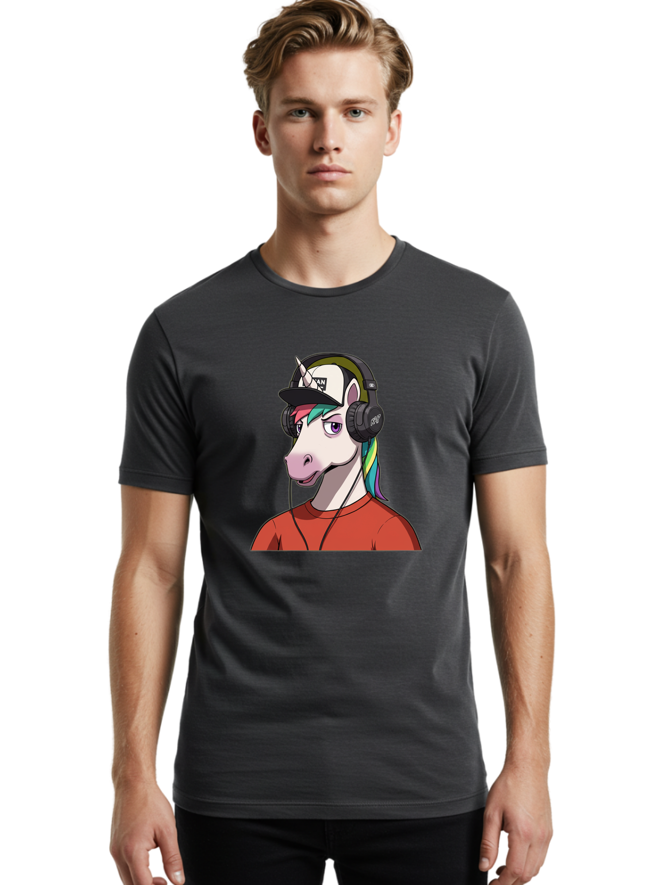 Man-Unicorn-Headphones Men'S Graphic Tee, 100% Cotton, Comfortable Casual Summer Wear, Machine Washable, Vintage Camera, Old Camera, Antique Camera, Black Camera, Classic Photography, Photography Equipment, Nostalgic Device, Film Camera, Bao630