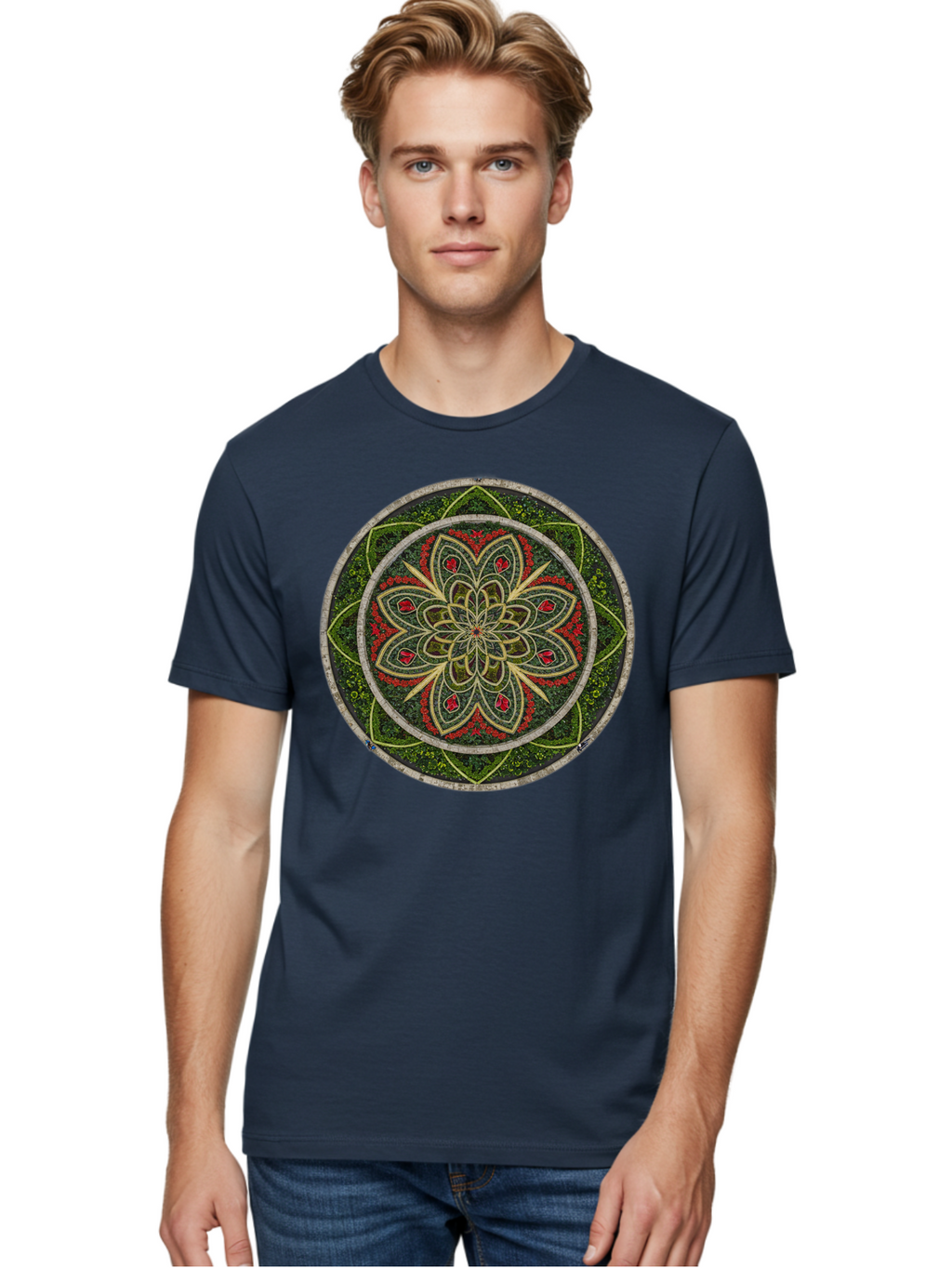 Mandala Men'S Graphic Tee, 100% Cotton, Comfortable Casual Summer Wear, Machine Washable, Vintage Camera, Old Camera, Antique Camera, Black Camera, Classic Photography, Photography Equipment, Nostalgic Device, Film Camera, Camera Art Bao631