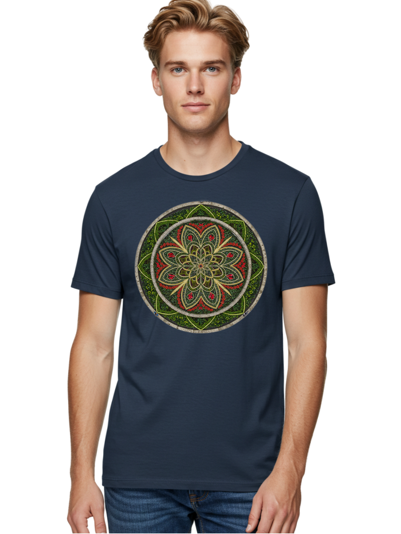 Mandala Men'S Graphic Tee, 100% Cotton, Comfortable Casual Summer Wear, Machine Washable, Vintage Camera, Old Camera, Antique Camera, Black Camera, Classic Photography, Photography Equipment, Nostalgic Device, Film Camera, Camera Art Bao631