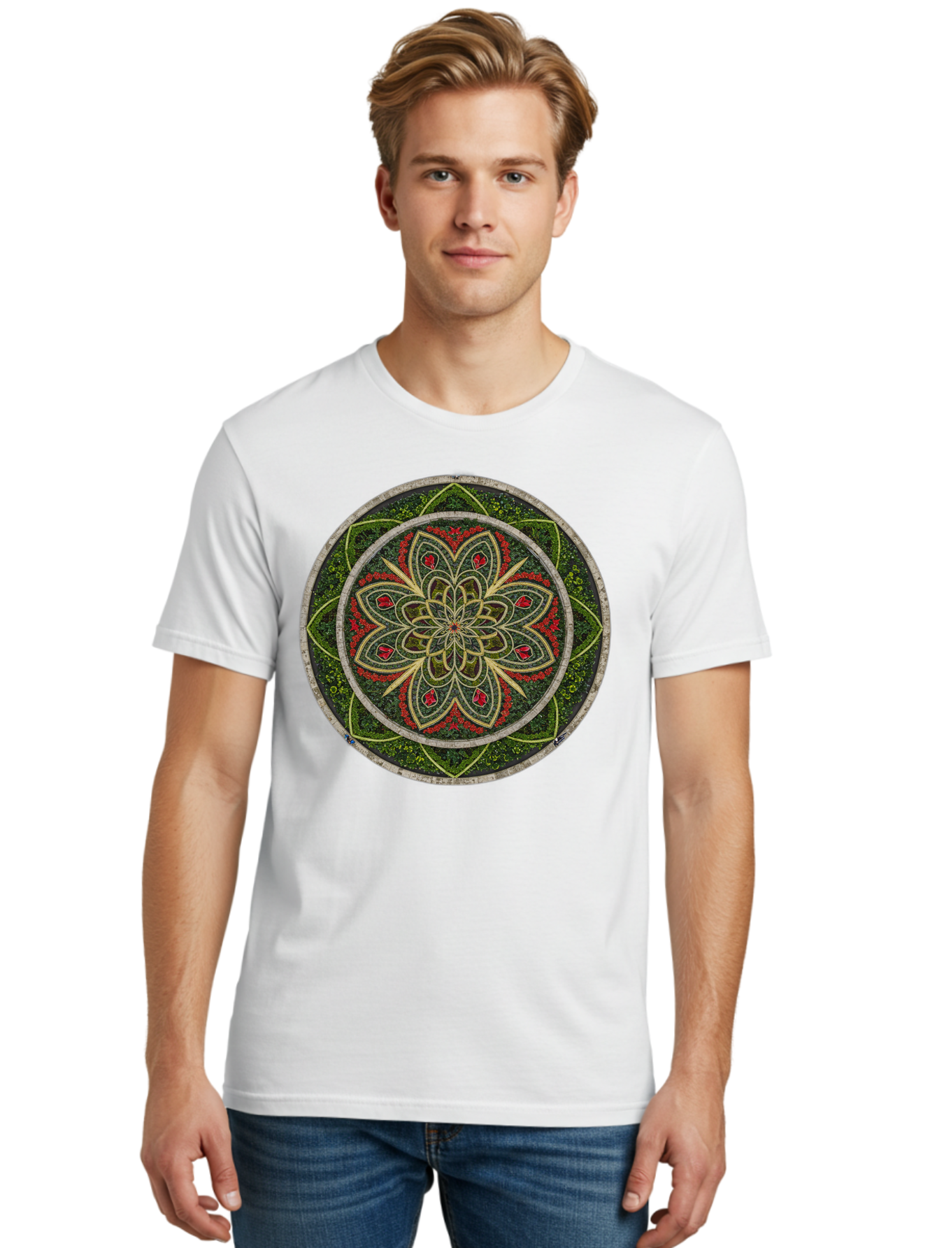 Mandala Men'S Graphic Tee, 100% Cotton, Comfortable Casual Summer Wear, Machine Washable, Vintage Camera, Old Camera, Antique Camera, Black Camera, Classic Photography, Photography Equipment, Nostalgic Device, Film Camera, Camera Art Bao631