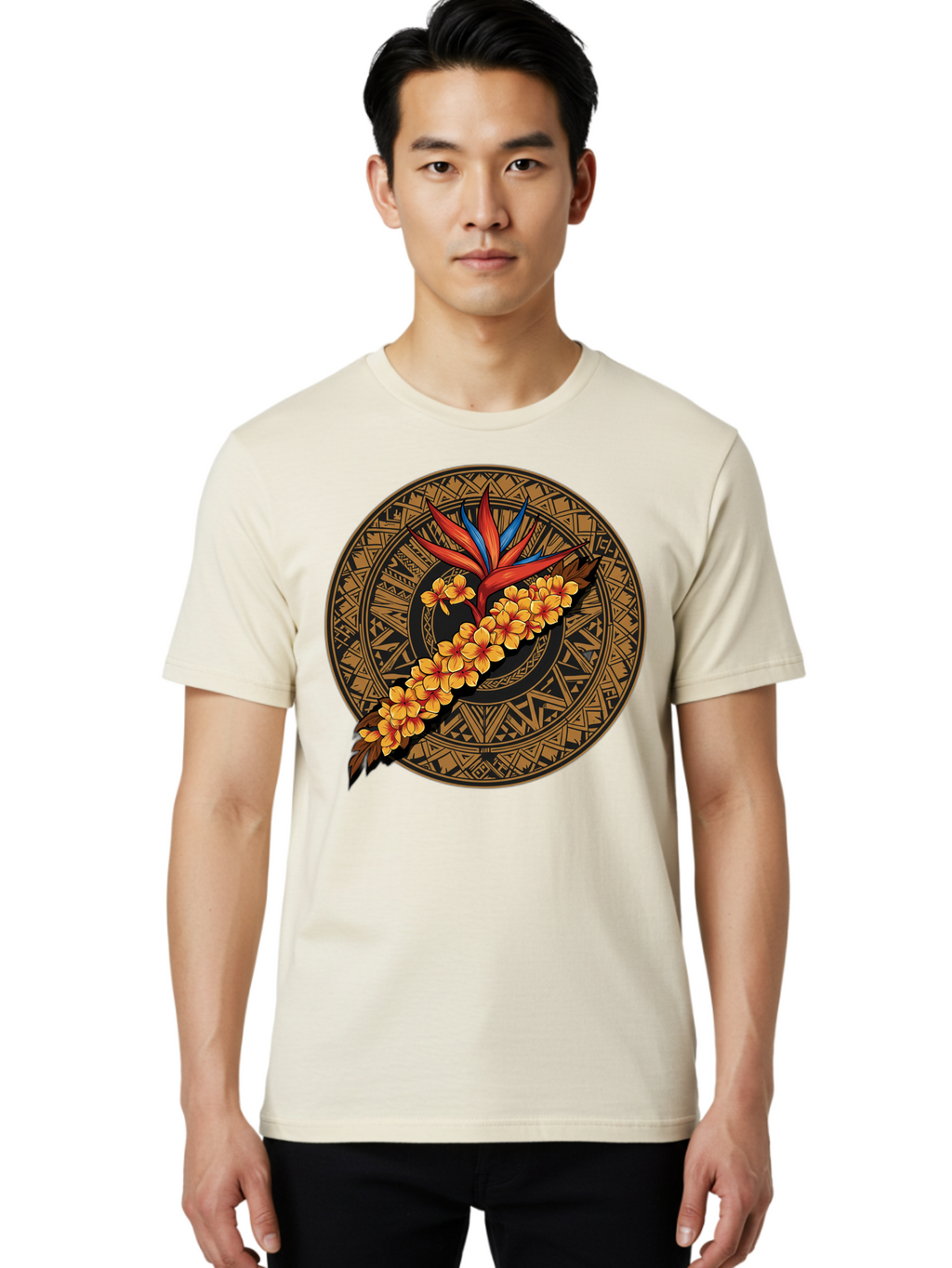 Maori-Tribal-Circle Men'S Graphic Tee, 100% Cotton, Comfortable Casual Summer Wear, Machine Washable, Vintage Camera, Old Camera, Antique Camera, Black Camera, Classic Photography, Photography Equipment, Nostalgic Device, Film Camera, Bao632