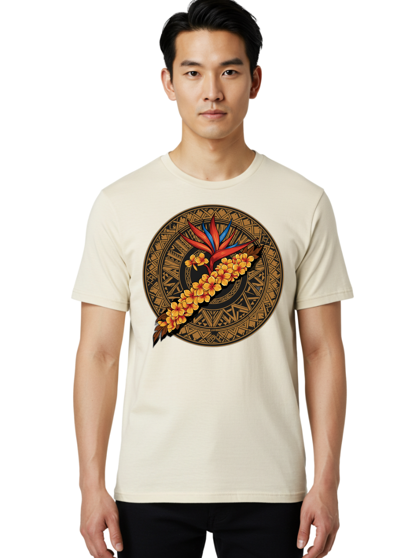 Maori-Tribal-Circle Men'S Graphic Tee, 100% Cotton, Comfortable Casual Summer Wear, Machine Washable, Vintage Camera, Old Camera, Antique Camera, Black Camera, Classic Photography, Photography Equipment, Nostalgic Device, Film Camera, Bao632