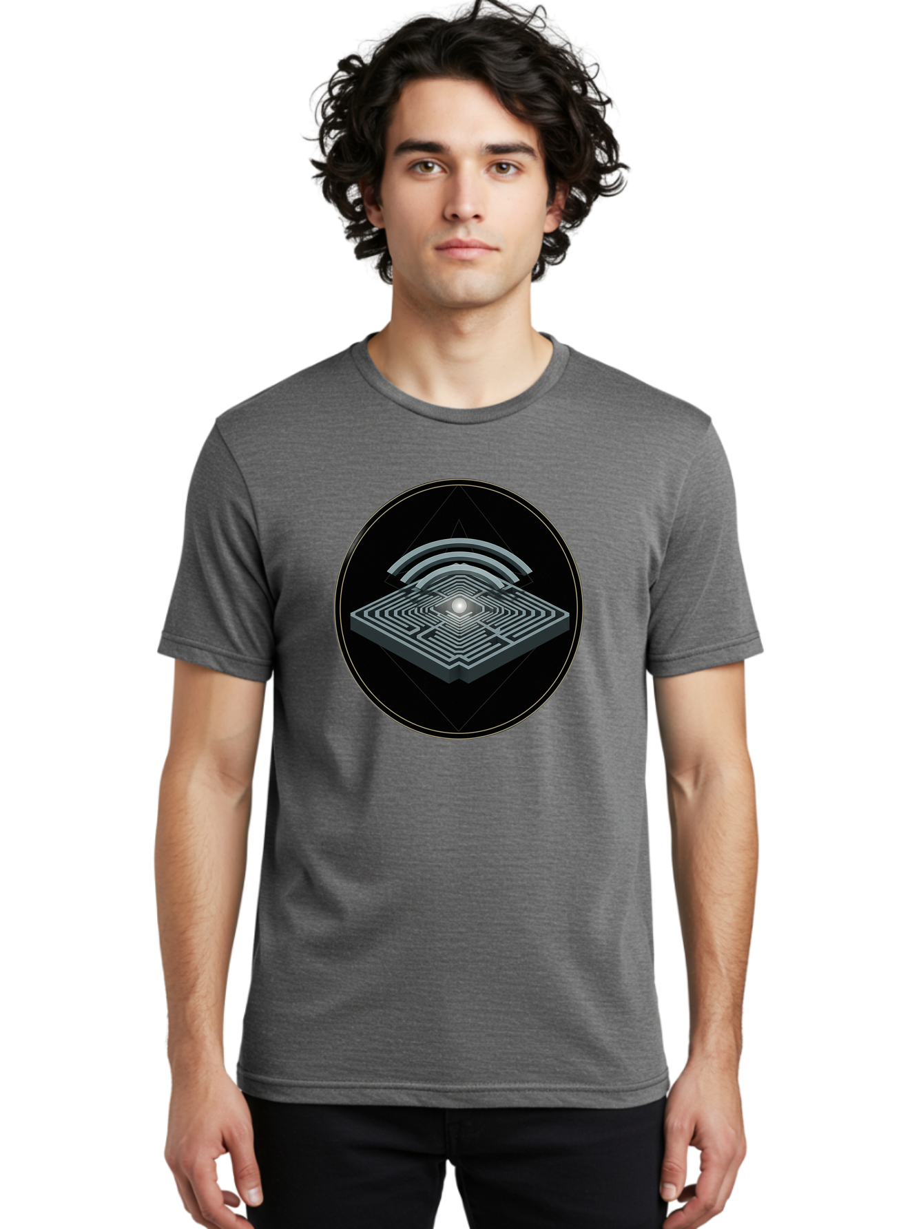 Maze-Icon Men'S Graphic Tee, 100% Cotton, Comfortable Casual Summer Wear, Machine Washable, Vintage Camera, Old Camera, Antique Camera, Black Camera, Classic Photography, Photography Equipment, Nostalgic Device, Film Camera, Camera Art Bao634
